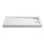 Bellwether® 60" x 32" alcove shower base, right offset drain