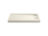 Bellwether® 60" x 32" alcove shower base, right drain