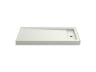 Bellwether® 60" x 32" alcove shower base, right drain