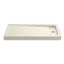 Bellwether® 60" x 32" alcove shower base, right offset drain