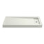 Bellwether® 60" x 32" alcove shower base, right offset drain
