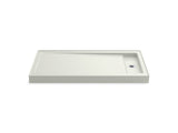 Bellwether® 60" x 32" alcove shower base, right offset drain