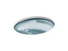 Whist® 19" oval undermount bathroom sink, no overflow
