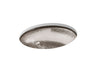 Whist® 19" oval undermount bathroom sink, no overflow
