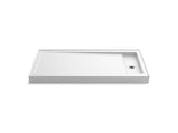 Bellwether® 60" x 34" alcove shower base, right drain