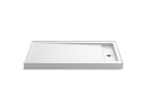 Bellwether® 60" x 34" alcove shower base, right drain