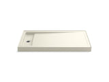 Bellwether® 60" x 34" alcove shower base, left drain