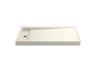 Bellwether® 60" x 34" alcove shower base, left drain
