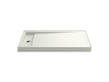 Bellwether® 60" x 34" alcove shower base, left drain