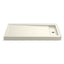 Bellwether® 60" x 34" alcove shower base, right drain