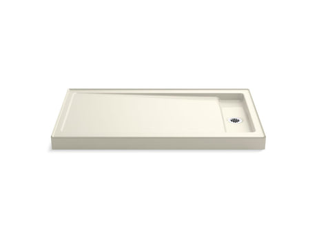 Bellwether® 60" x 34" alcove shower base, right drain