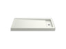 Bellwether® 60" x 34" alcove shower base, right drain