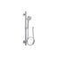 Awaken® B110 30" deluxe three-function handshower kit, 1.75 gpm
