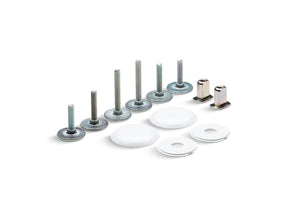 Clean Caps® Low-profile toilet bolt caps