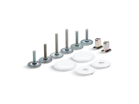 Clean Caps® Low-profile toilet bolt caps