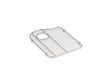 Hartland® Stainless steel sink rack, 13-1/8" x 16-7/8", for left-hand bowl