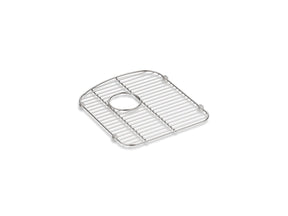 Langlade® Stainless steel sink rack, 13-1/2" x 15-1/4", for right-hand bowl