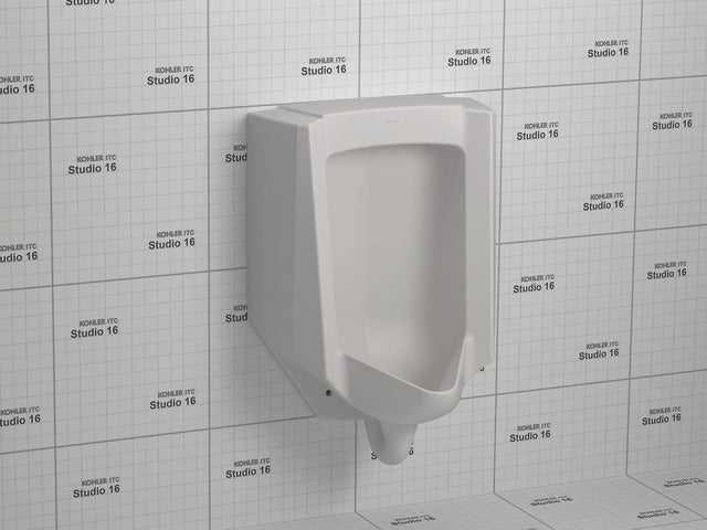 Bardon™ Washout half-stall 0.125–1.0 gpf urinal, rear spud