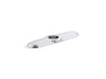 3-hole kitchen faucet escutcheon