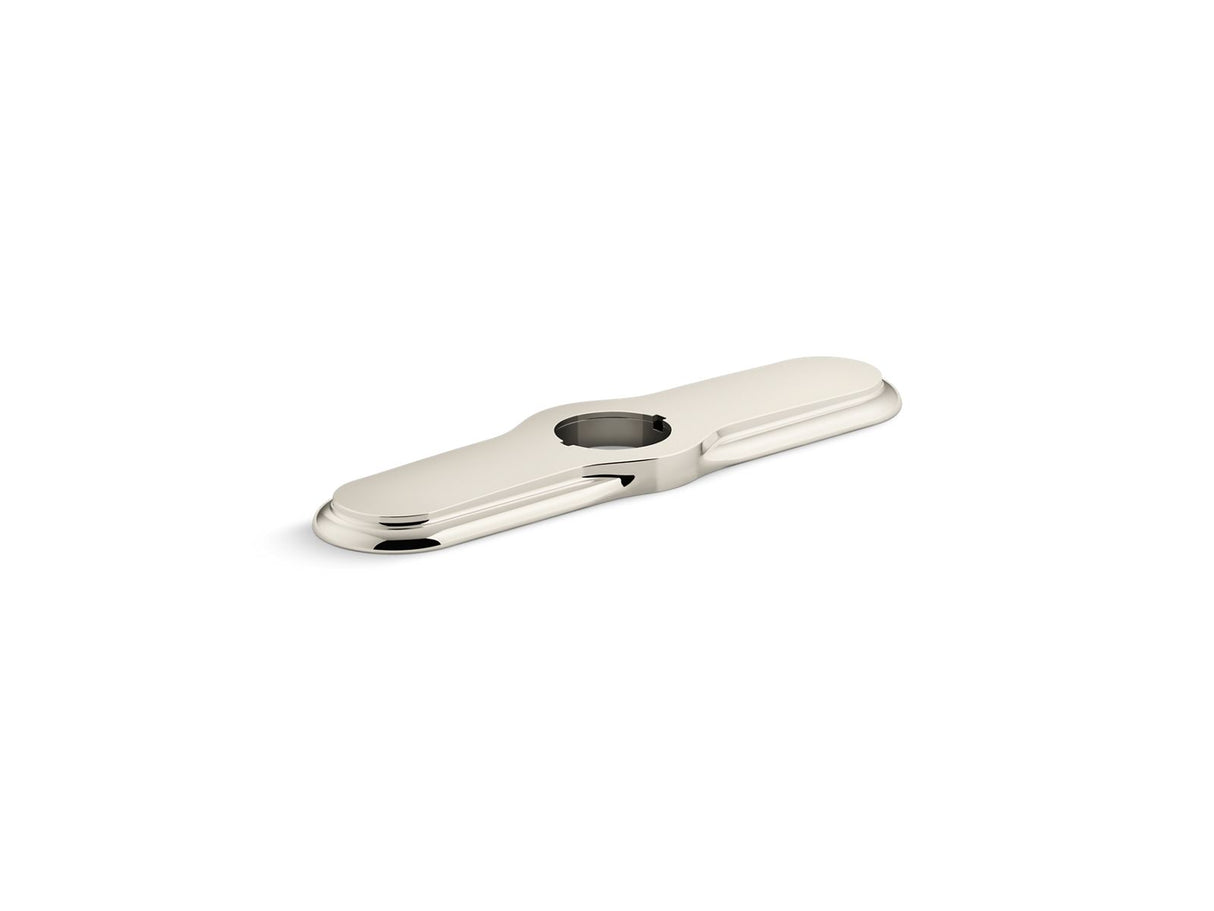 3-hole kitchen faucet escutcheon