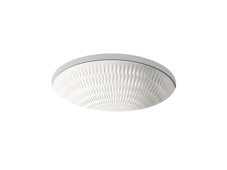 Derring® 19-1/2" oval undermount bathroom sink