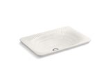 Derring® Carillon® 21" rectangular drop-in bathroom sink, no overflow