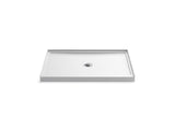 Rely® 48" x 34" alcove shower base, center drain