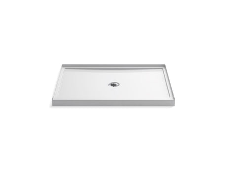 Rely® 48" x 34" alcove shower base, center drain