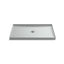 Rely® 48" x 34" alcove shower base, center drain