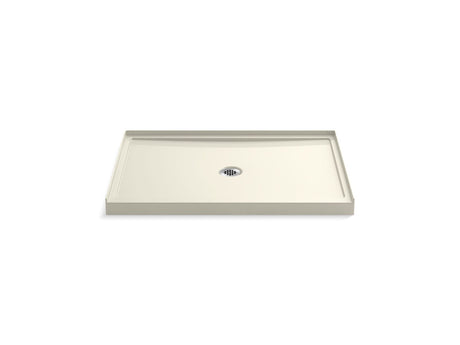 Rely® 48" x 34" alcove shower base, center drain