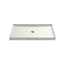 Rely® 48" x 34" alcove shower base, center drain