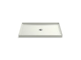 Rely® 48" x 34" alcove shower base, center drain