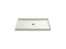 Rely® 48" x 34" alcove shower base, center drain