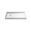Rely® 48" x 32" alcove shower base, left drain
