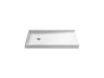 Rely® 48" x 32" alcove shower base, left drain