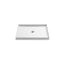 Rely® 36" x 34" alcove shower base, center drain