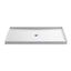 Rely® 60" x 34" alcove shower base, center drain