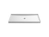 Rely® 60" x 34" alcove shower base, center drain