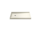 Rely® 48" x 32" alcove shower base, left drain