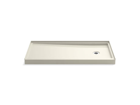 Rely® 60" x 30" alcove shower base, right drain