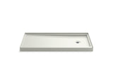 Rely® 60" x 30" alcove shower base, right drain
