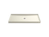 Rely® 60" x 34" alcove shower base, center drain