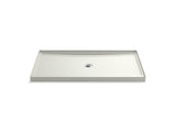 Rely® 60" x 34" alcove shower base, center drain