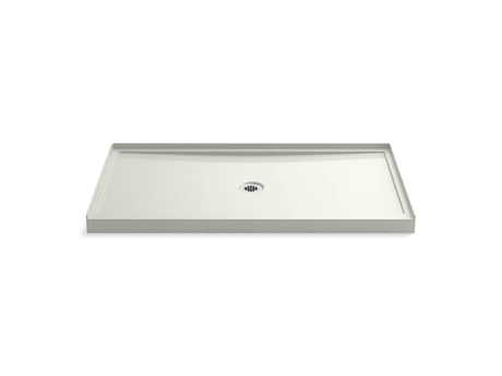 Rely® 60" x 34" alcove shower base, center drain