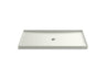 Rely® 60" x 34" alcove shower base, center drain