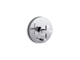 Composed® Rite-Temp® valve trim with push-button diverter and cross handle