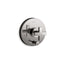 Composed® Rite-Temp® valve trim with push-button diverter and cross handle