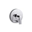 Composed® Rite-Temp® valve trim with push-button diverter and lever handle
