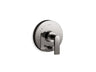 Composed® Rite-Temp® valve trim with push-button diverter and lever handle