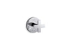 Composed® MasterShower® volume control valve trim with cross handle